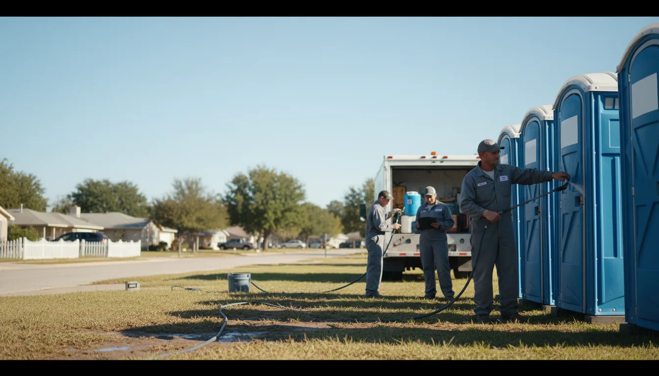 Long-Term Portable Toilet Rental in Van Dyne, WI near me